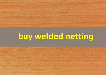  buy welded netting